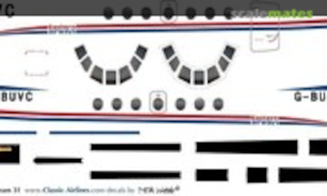 1:72 Eastern Airways (UK) BAe Jetstream 31 (Classic Airlines CA172-013) CA172-013