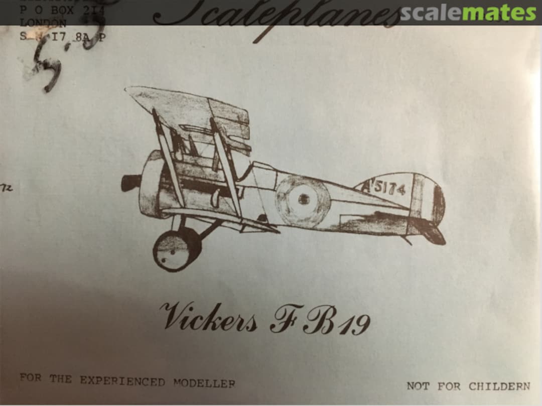 Boxart Vickers F B 19 SP004 ScalePlanes