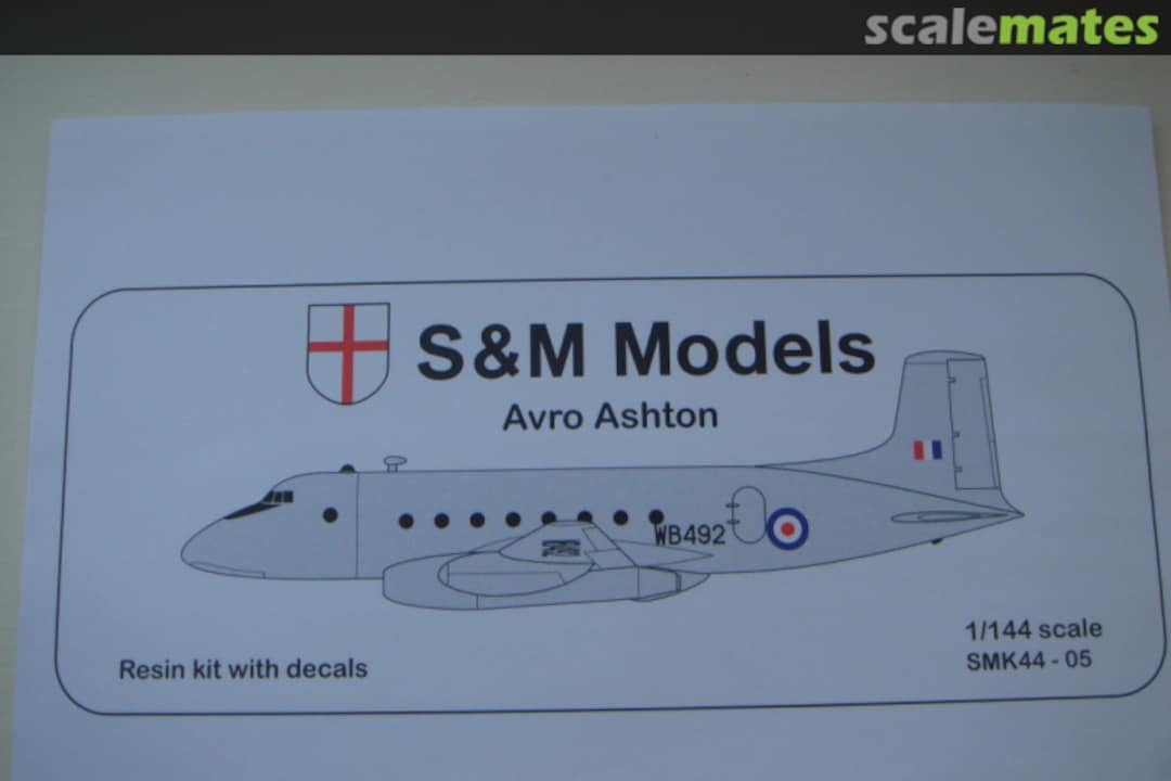 Boxart Avro Ashton SMK44-05 S&M Models Boxart Avro Ashton SMK44-05 S&M Models
