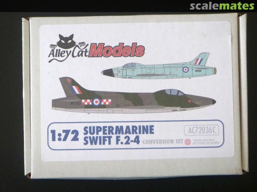 Boxart Supermarine Swift F.2-4 AC72036C Alley Cat Boxart Supermarine Swift F.2-4 AC72036C Alley Cat