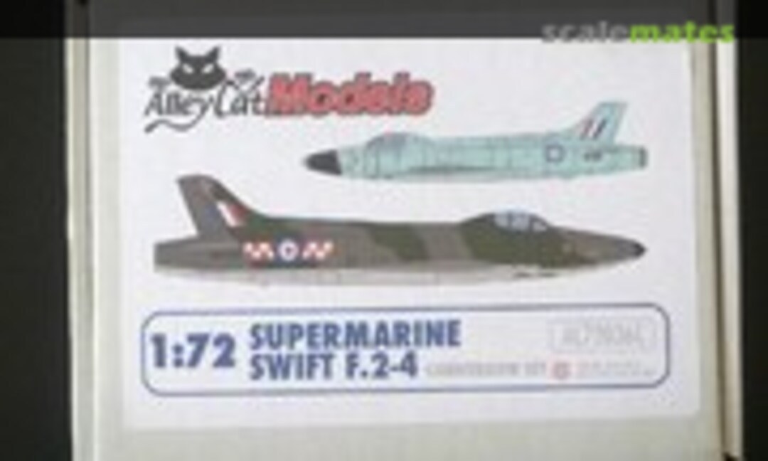 1:72 Supermarine Swift F.2-4 (Alley Cat AC72036C) AC72036C