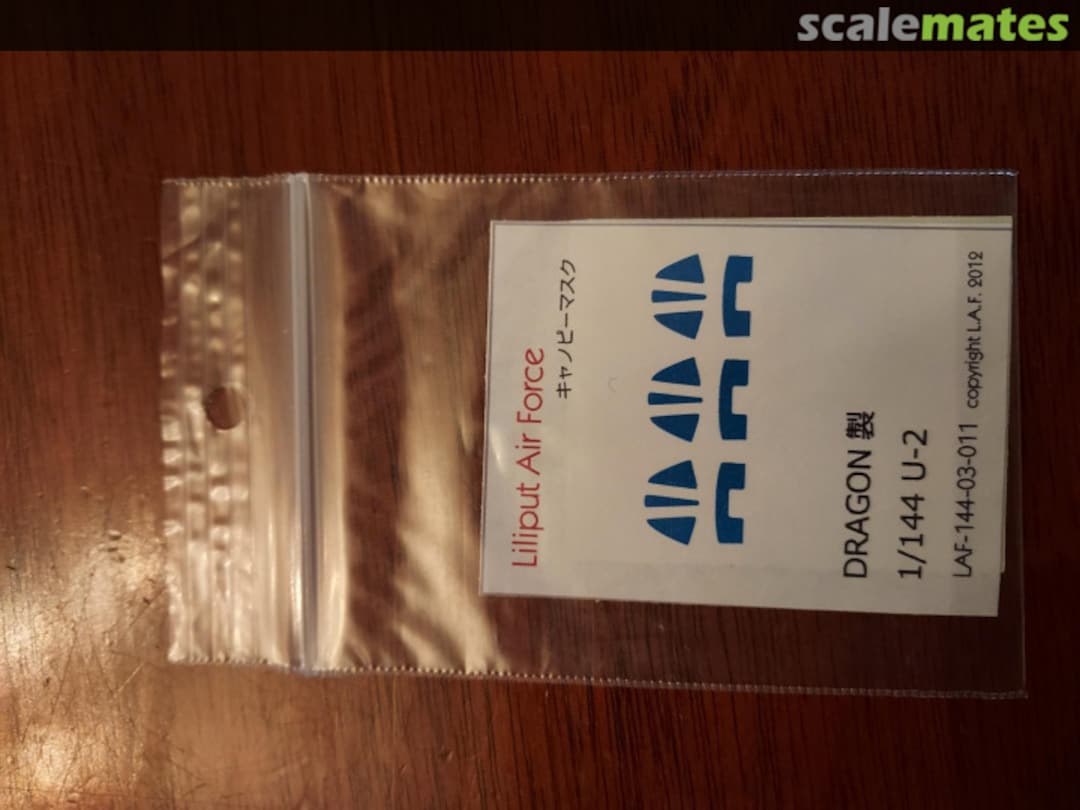 Boxart Lockheed U-2R, TR-1 Canopy Mask LAF-144-03-011 Liliput Air Force Boxart Lockheed U-2R, TR-1 Canopy Mask LAF-144-03-011 Liliput Air Force