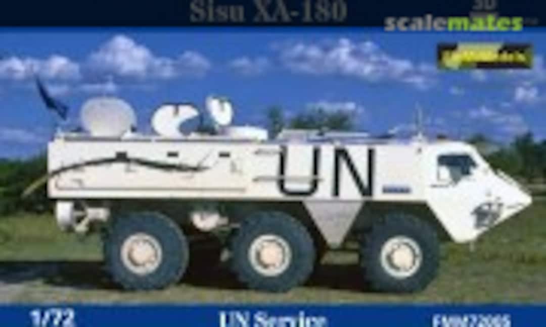 1:72 FinMilModels Sisu XA-180 UN Service (3D Scale Model Universe FMM72005) FMM72005