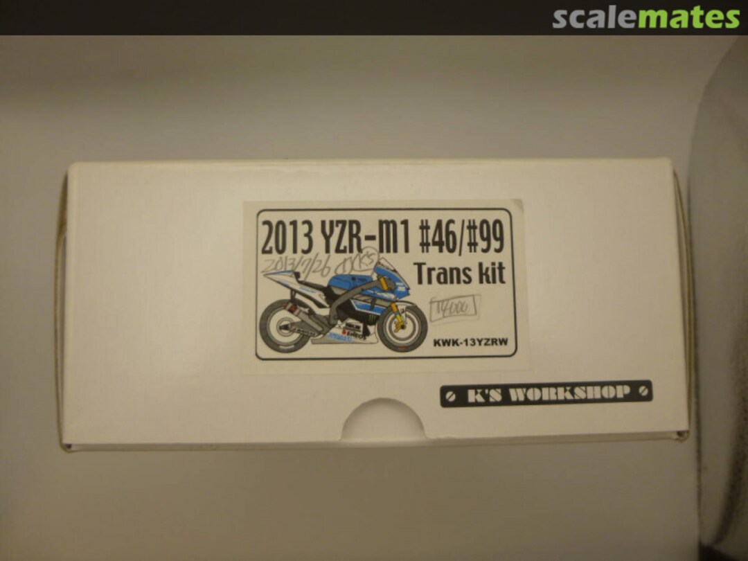 Boxart Yamaha YZR-M1 '13 KWK-13YZRW K'S Workshop Boxart Yamaha YZR-M1 '13 KWK-13YZRW K'S Workshop