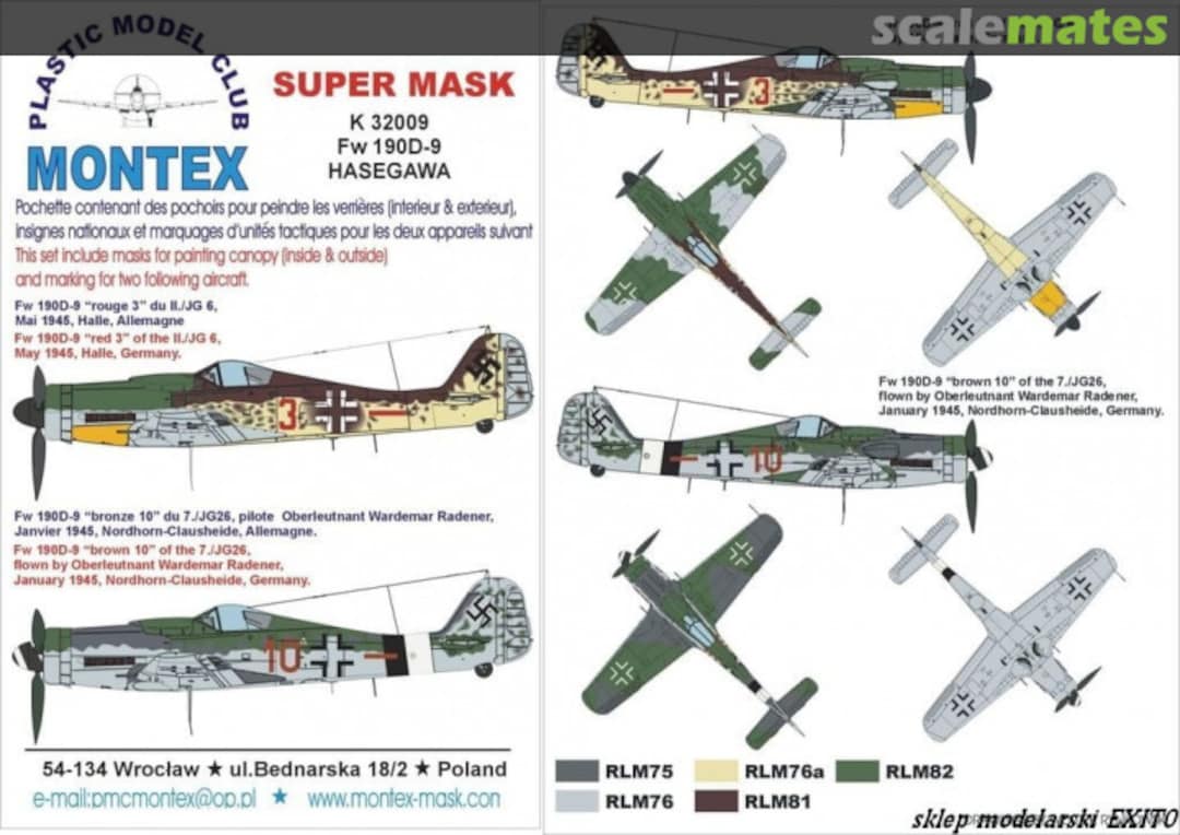 Boxart Fw 190D-9 K32009 Montex Boxart Fw 190D-9 K32009 Montex