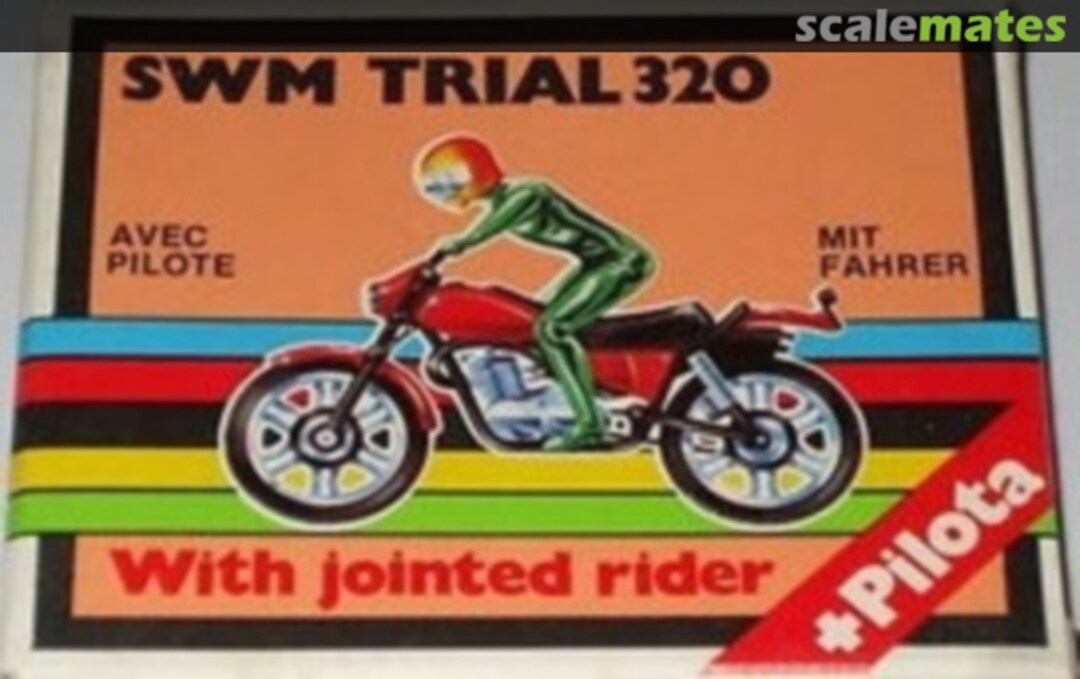 Boxart SWM Trial 320 With jointed rider  CGGC Grisoni