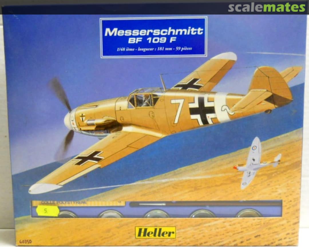 Boxart Messerschmitt Bf 109 F 60350 Heller Boxart Messerschmitt Bf 109 F 60350 Heller