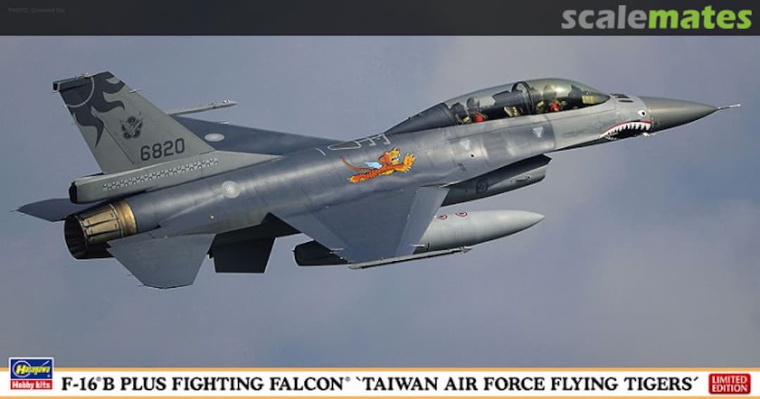 Boxart F-16B Plus Fighting Falcon `Taiwan Air Force Flying Tigers´ 07422 Hasegawa Boxart F-16B Plus Fighting Falcon `Taiwan Air Force Flying Tigers´ 07422 Hasegawa