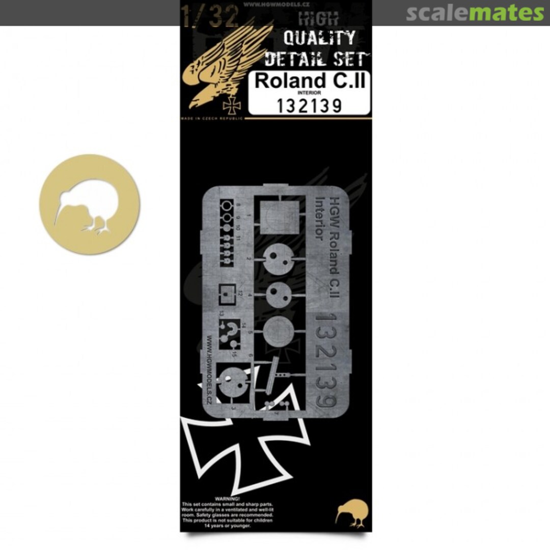 Boxart Roland C.II - Interior Set 132139 HGW Models