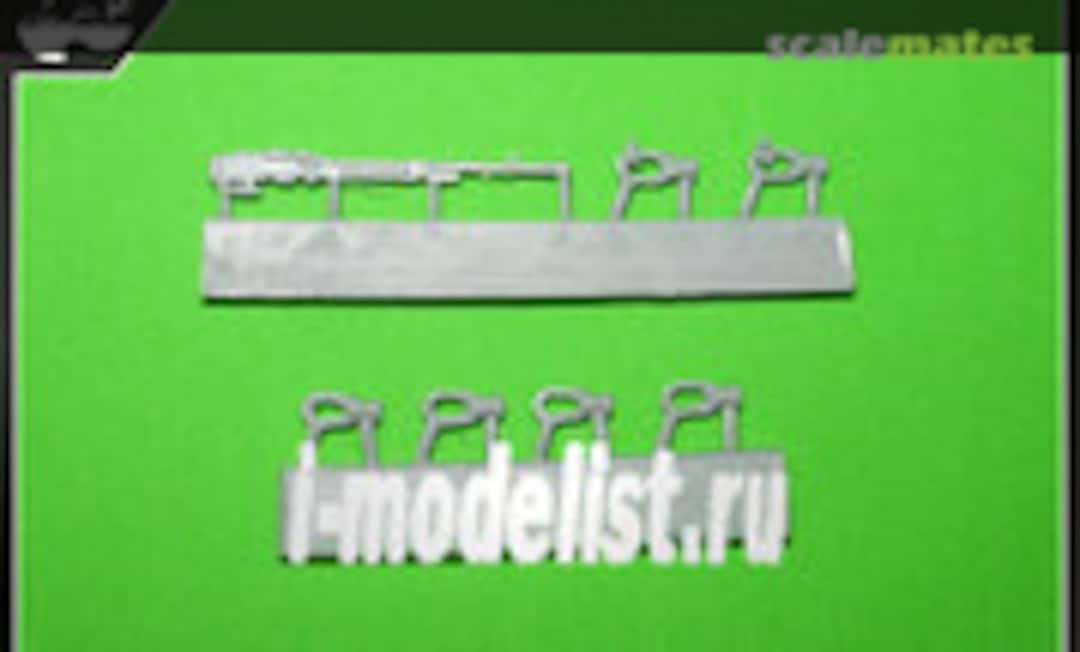 1:72 tow cable thimbles for T-64/T-72/T-90 + Bonus 12.7-mm machine gun NSVT (New Penguin F72034) F72034