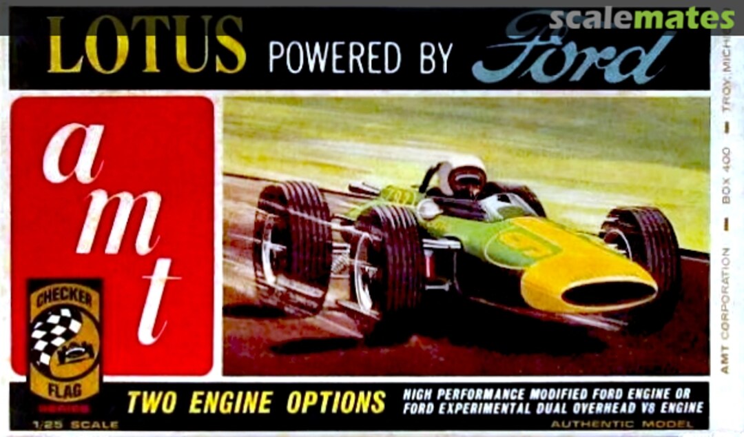 Boxart Lotus Powered by Ford 2180-150 AMT Boxart Lotus Powered by Ford 2180-150 AMT