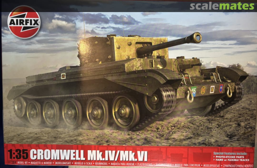 Boxart Cromwell Mk.IV/Mk.VI A1384 Airfix Boxart Cromwell Mk.IV/Mk.VI A1384 Airfix