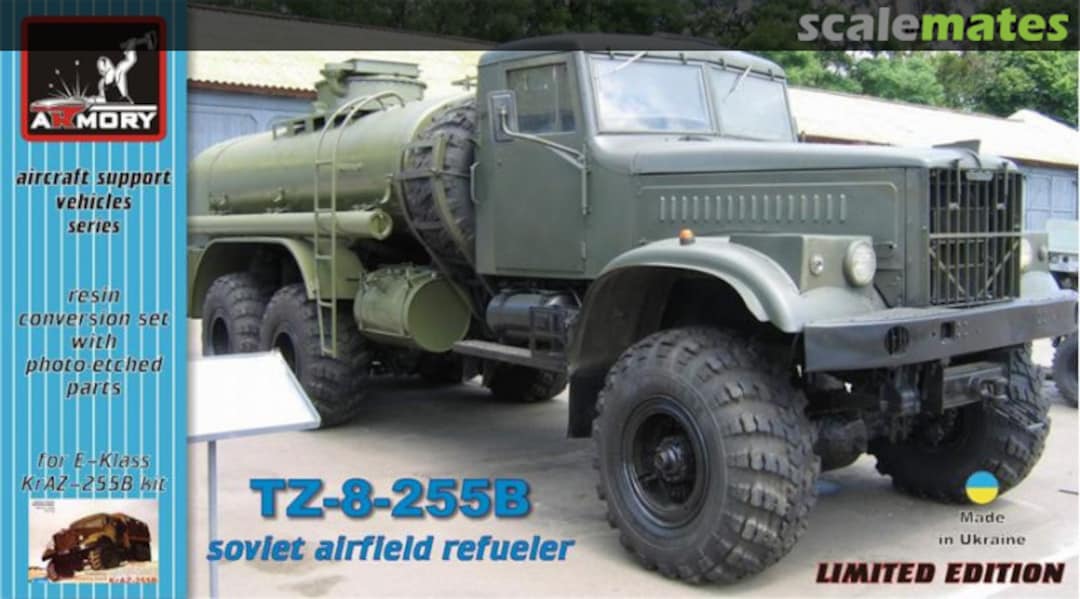 Boxart TZ-8-255B soviet airfield refueler M72303b Armory