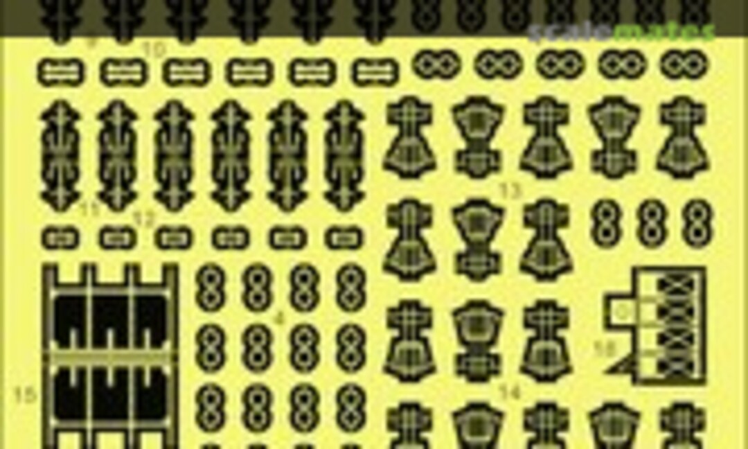 1:700 IJN Quarter Deck Accessories (Rainbow Rb7095) Rb7095