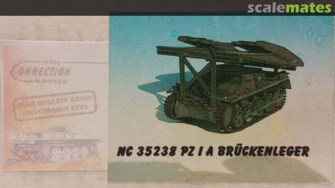 Boxart Pz I Ausf.A Brückenleger NC35238 New Connection Models Boxart Pz I Ausf.A Brückenleger NC35238 New Connection Models