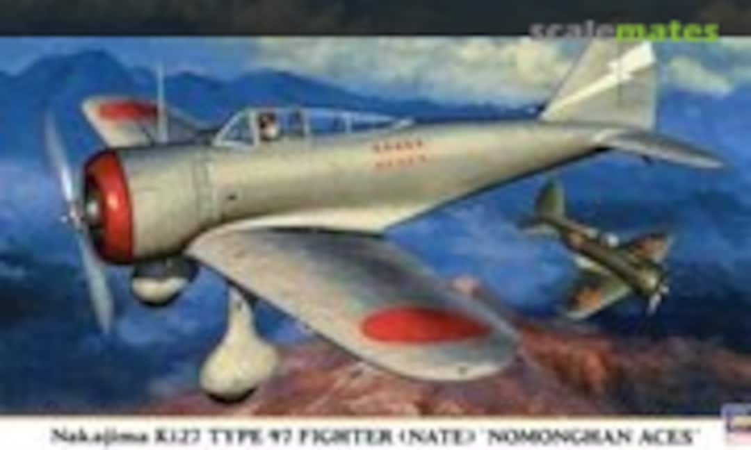 1:48 Nakajima Ki27 Type 97 Fighter (Nate) 'Nomonghan Aces' (Hasegawa 09741)