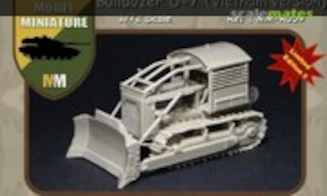Bulldozer Caterpillar D7 - Vietnam Version (Model Miniature MM-R059)