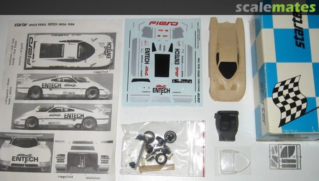 Boxart Spice Fiero "Entech" Starter Boxart Spice Fiero "Entech" Starter