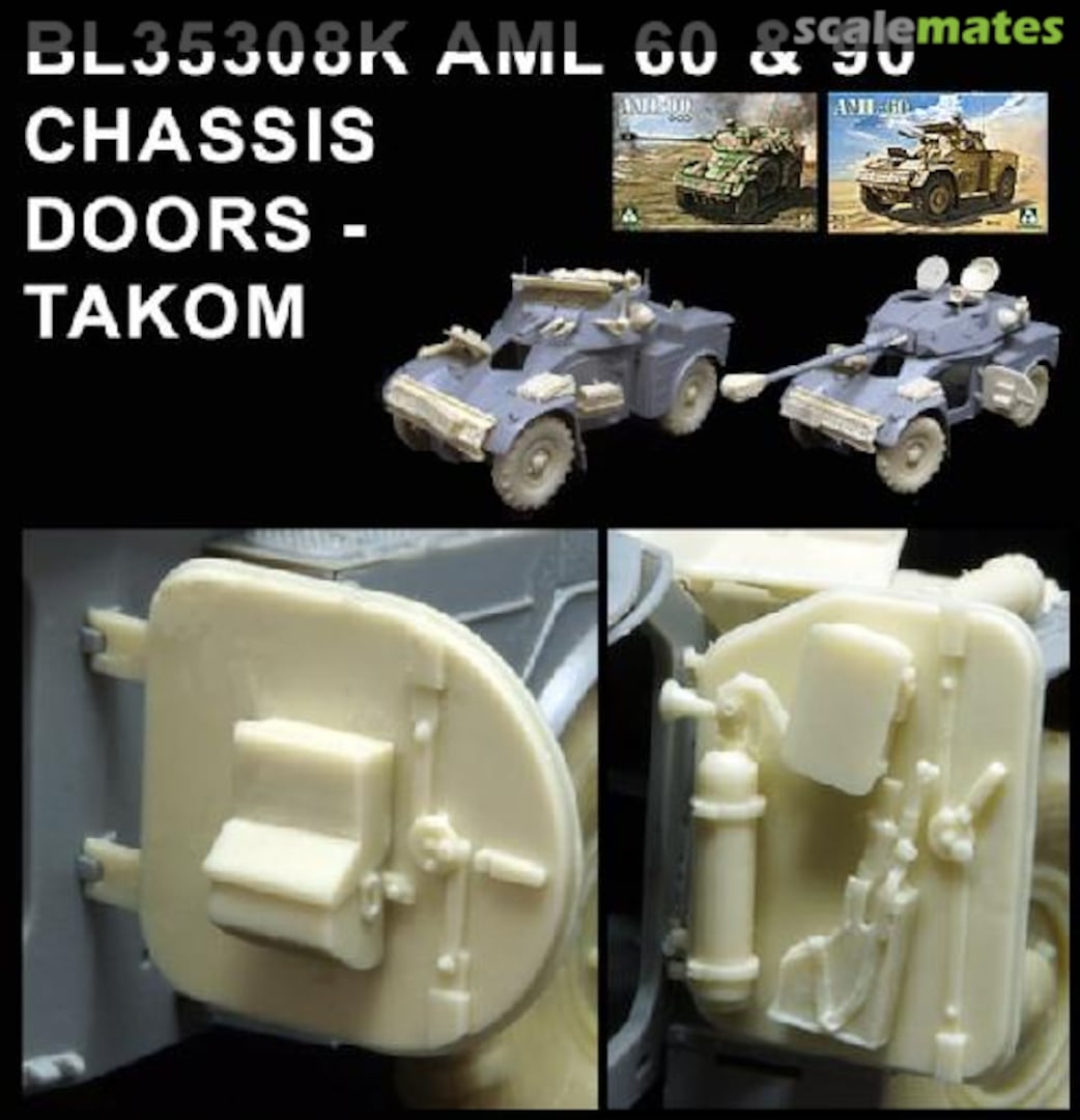 Boxart AML 60 & 90 CHASSIS DOORS - TAKOM BL35308K Blast Models Boxart AML 60 & 90 CHASSIS DOORS - TAKOM BL35308K Blast Models