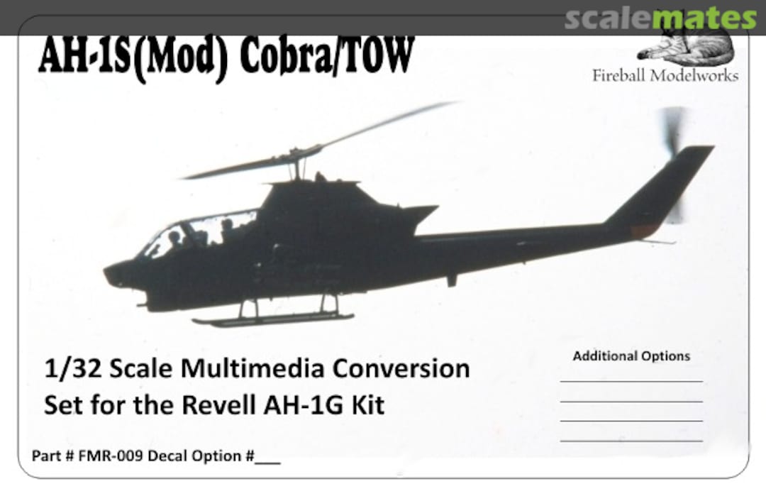 Boxart AH-1S(Mod) Cobra/TOW FMR-009 Fireball Modelworks Boxart AH-1S(Mod) Cobra/TOW FMR-009 Fireball Modelworks