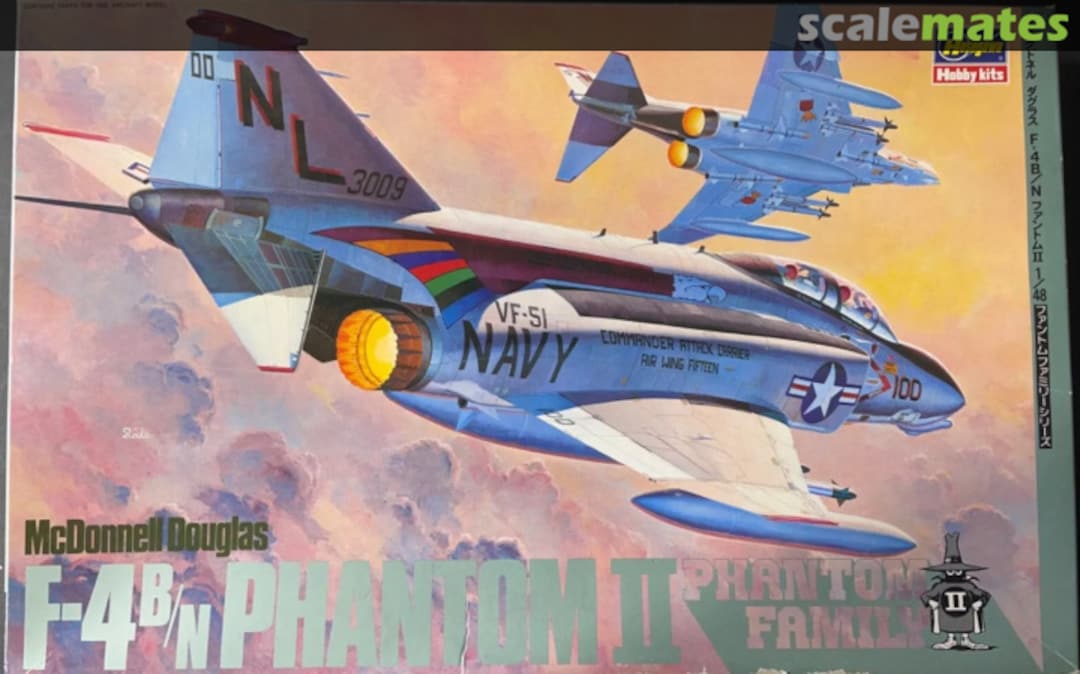 Boxart F-4B/N Phantom II 07005 Hasegawa