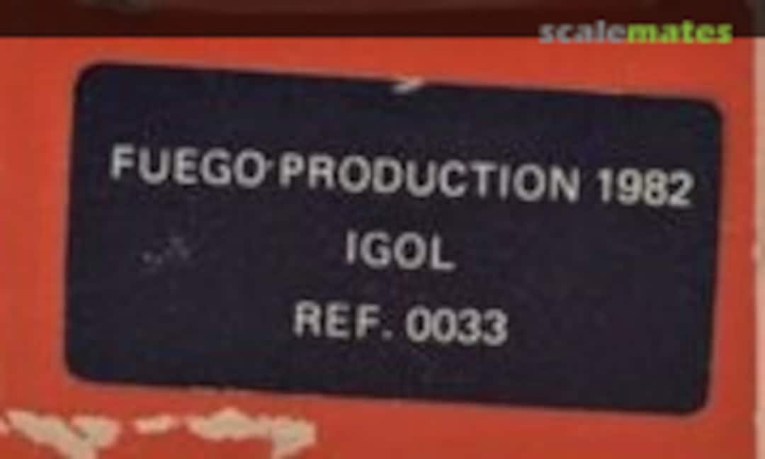 1:43 Renault Fuego "IGOL" (Top 43 0033) 0033