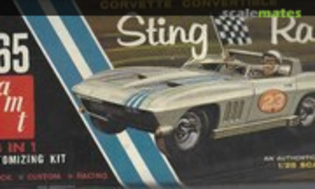 1:25 '65 Corvette Sting Ray Convertible (AMT 6915-150)