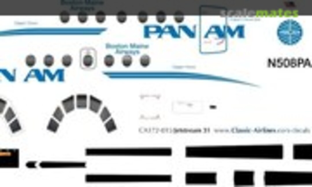1:72 Pan Am BAe Jetstream 31 (Classic Airlines CA172-015) CA172-015