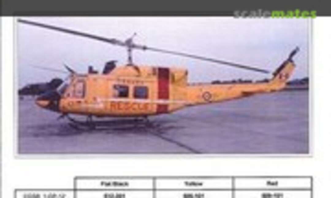 1:72 Bell CH-135 Twin Huey (CanMilAir 327)