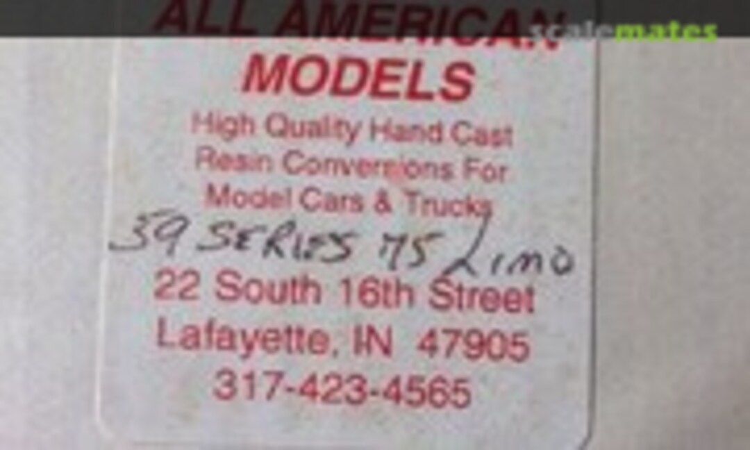 1:24 1959 Cadillac Series 75 Limousine (All American Models )