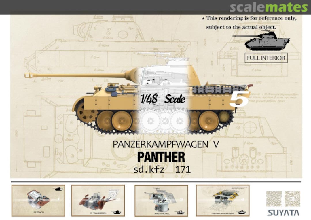 Boxart Sd.Kfz. 171 Panther NO 001 Suyata Boxart Sd.Kfz. 171 Panther NO 001 Suyata