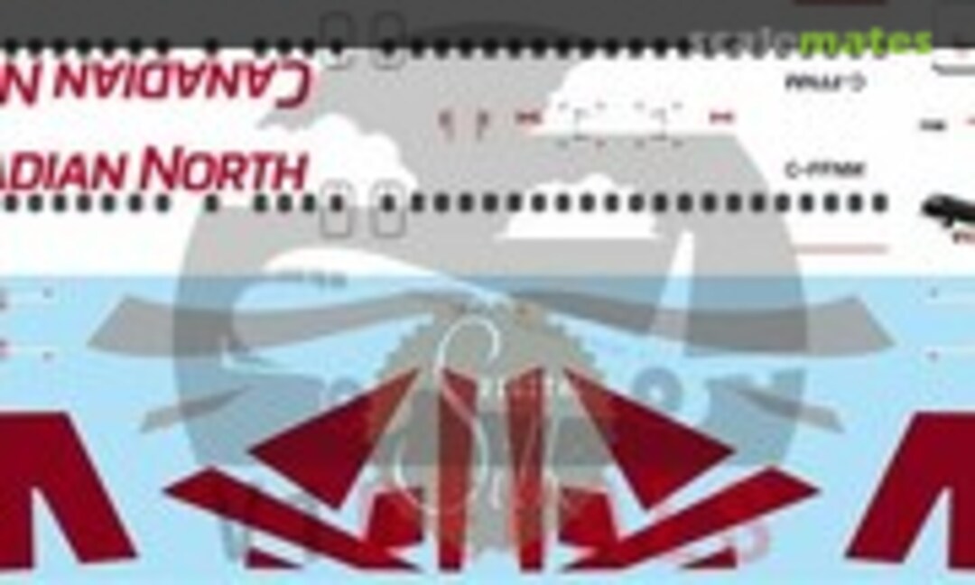 1:144 Canadian North Boeing 737-400 (V1 Decals V1D0596-144) V1D0596-144