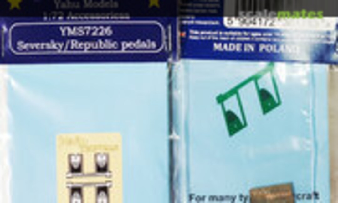 1:72 Seversky/Republic rudder pedals (Yahu Models YMS7226) YMS7226