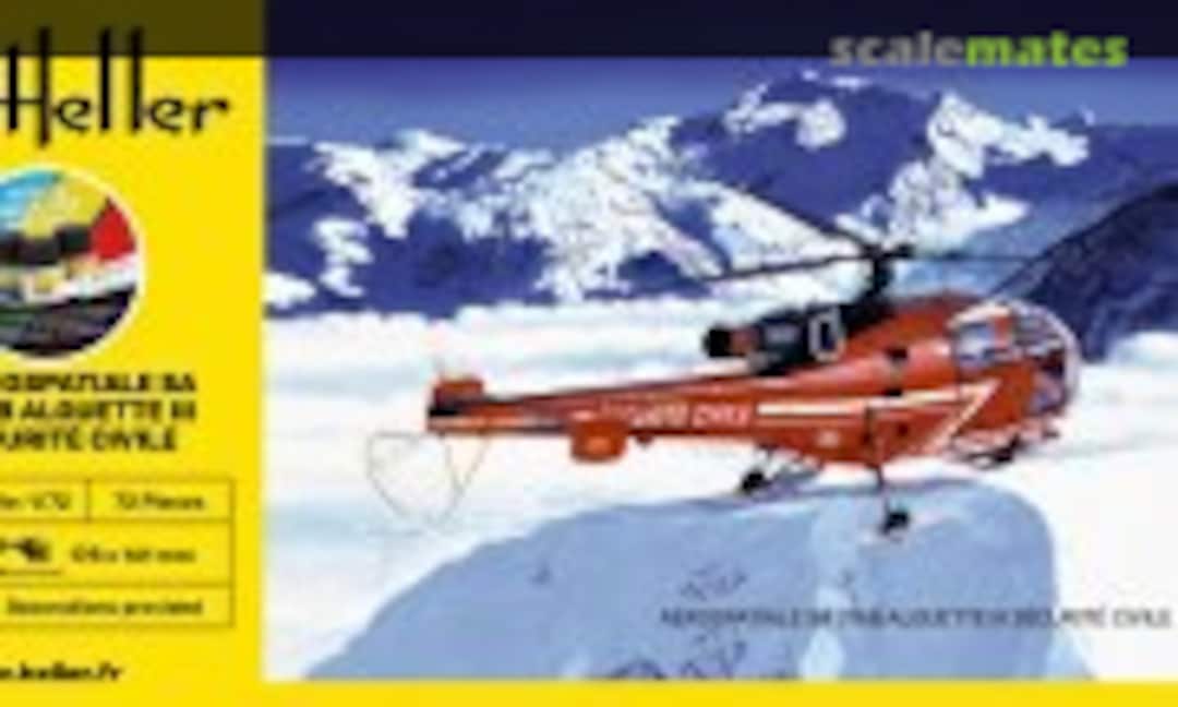 1:72 Alouette III Sécurité Civile (Heller 56289)