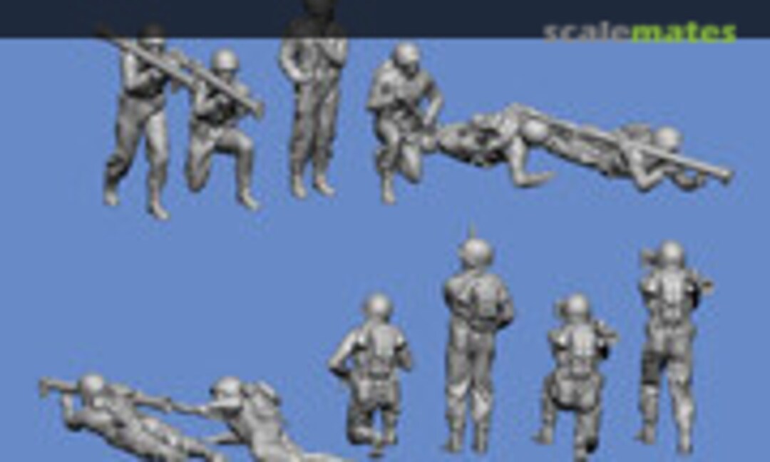 1:72 US Infantrymen VI (Germania Figuren GF72-WW2-234) GF72-WW2-234