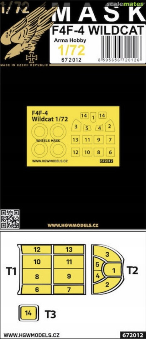 Boxart F4F-4 Wildcat 672012 HGW Models Boxart F4F-4 Wildcat 672012 HGW Models