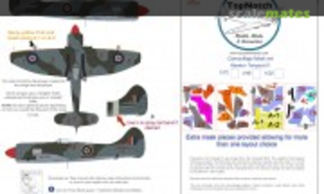 1:48 Hawker Tempest Mk.II (TopNotch TNM48-M096) TNM48-M096