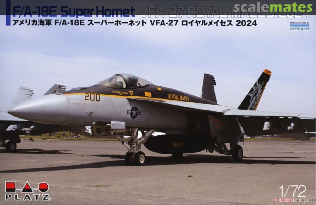 Boxart F/A-18E Super Hornet VFA-27 Royal Maces 2024 AE-38 Platz Boxart F/A-18E Super Hornet VFA-27 Royal Maces 2024 AE-38 Platz