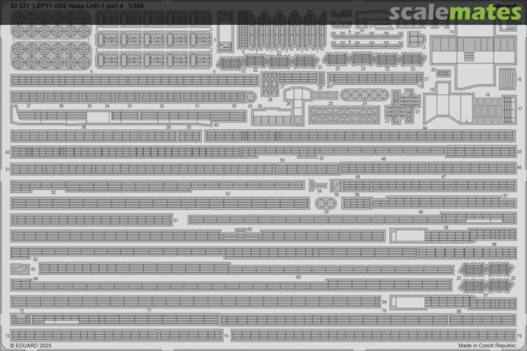 Boxart USS Wasp LHD-1 detail set, part 4 53321 Eduard Boxart USS Wasp LHD-1 detail set, part 4 53321 Eduard