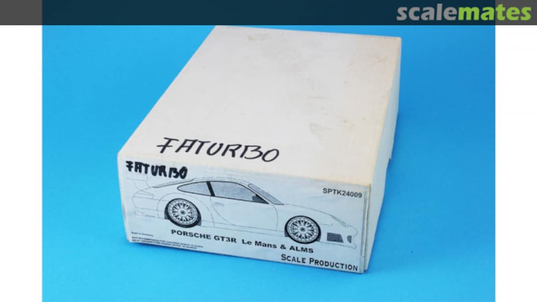 Boxart Porsche 911 GT3 R "FATurbo" SPTK24009 Scale Production Boxart Porsche 911 GT3 R "FATurbo" SPTK24009 Scale Production