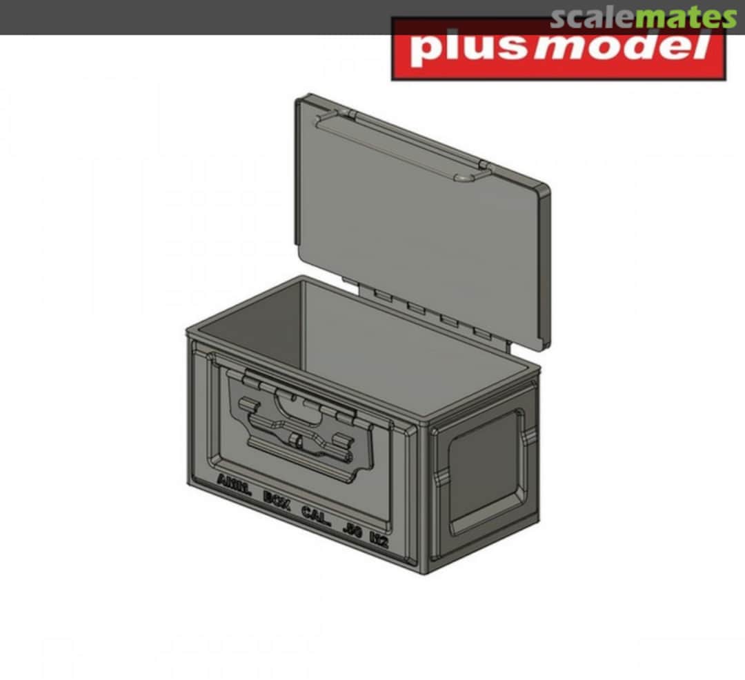 Boxart Boxes for 12,7 mm ammunition DP3071 PlusModel