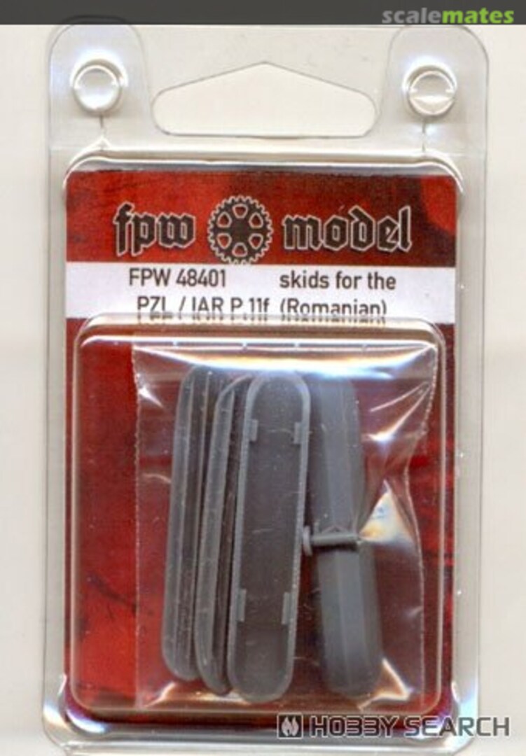 Boxart Skids for PZL / IAR P.11F (Romanian) FPW48401 FPW Model Boxart Skids for PZL / IAR P.11F (Romanian) FPW48401 FPW Model