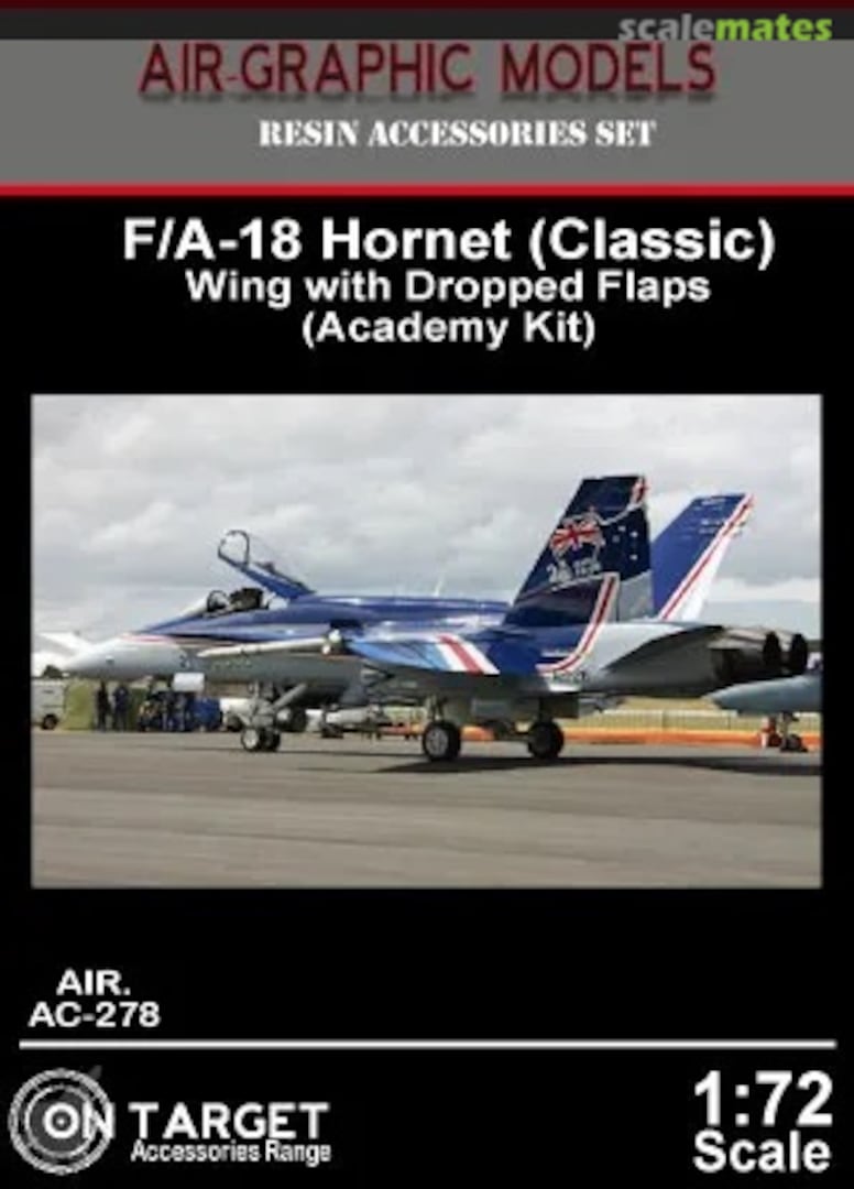 Boxart F/A-18 Hornet (Classic) Wing AC-278 Air-Graphics Models Boxart F/A-18 Hornet (Classic) Wing AC-278 Air-Graphics Models