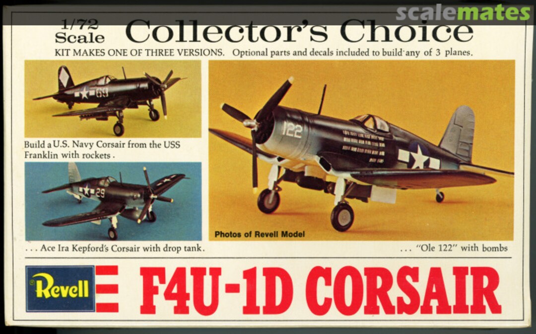 Boxart F4U-1D Corsair H-61 Revell Boxart F4U-1D Corsair H-61 Revell