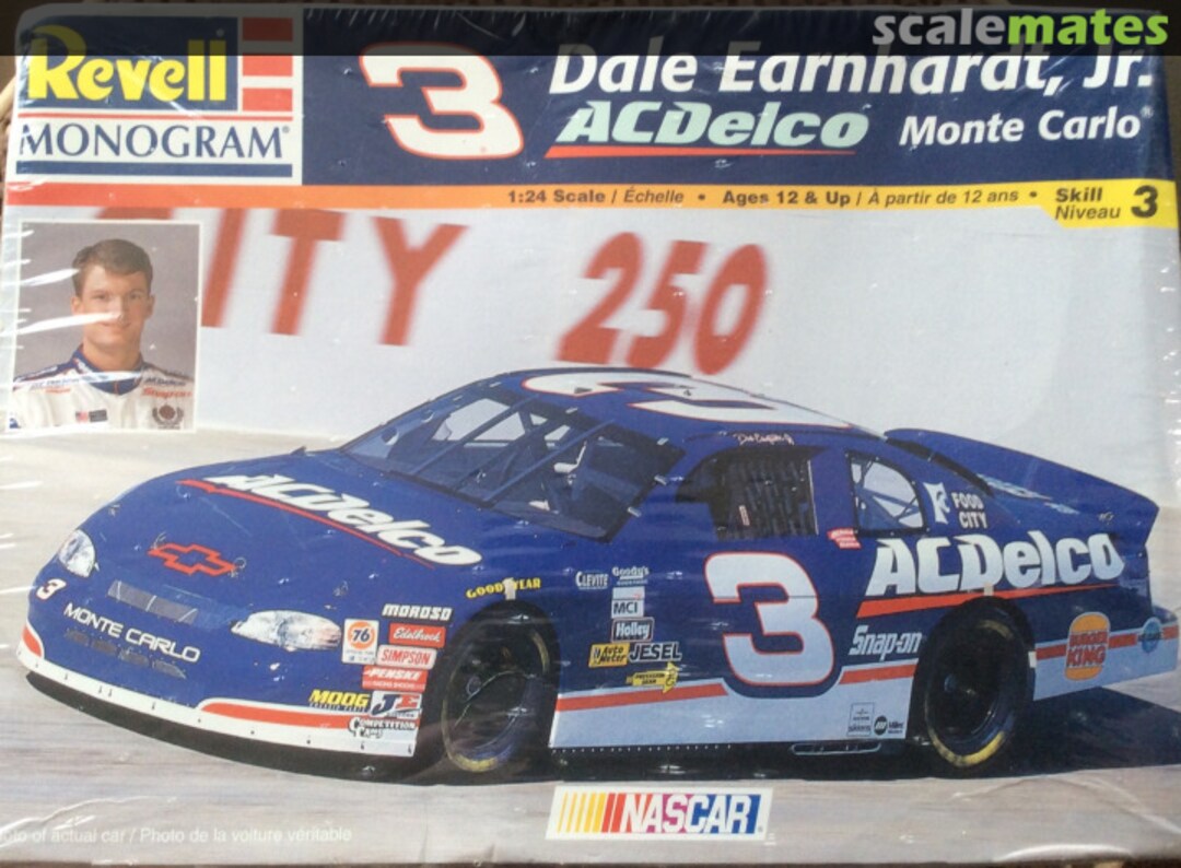 Boxart 3 Dale Earnhardt, Jr. AC Delco Monte Carlo 85-2587 Revell Monogram