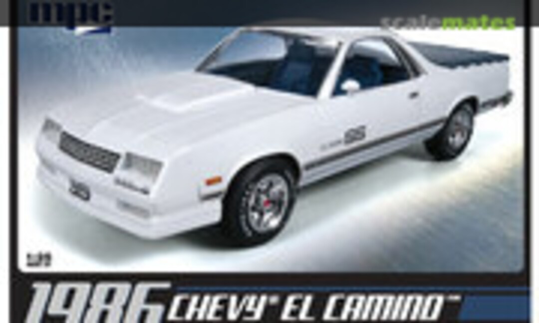 1:25 1986 CHEVY EL CAMINO (MPC MPC712/12)
