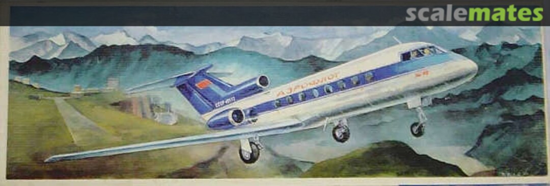 Boxart Jak-40 VEB Plasticart Boxart Jak-40 VEB Plasticart