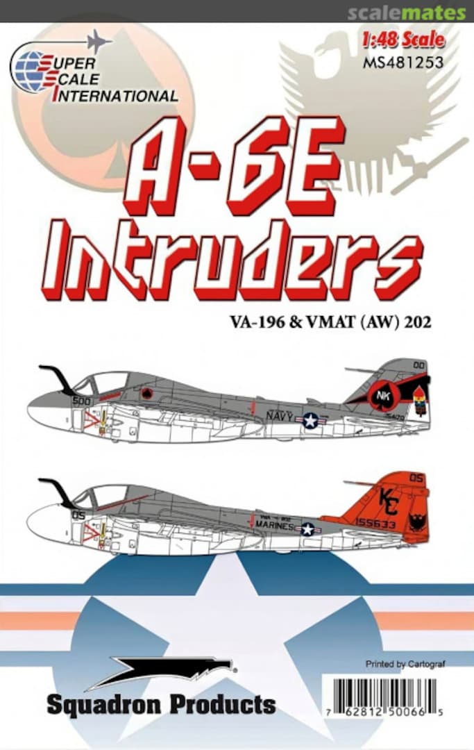 Boxart A-6E Intruders MS481253 SuperScale International Boxart A-6E Intruders MS481253 SuperScale International