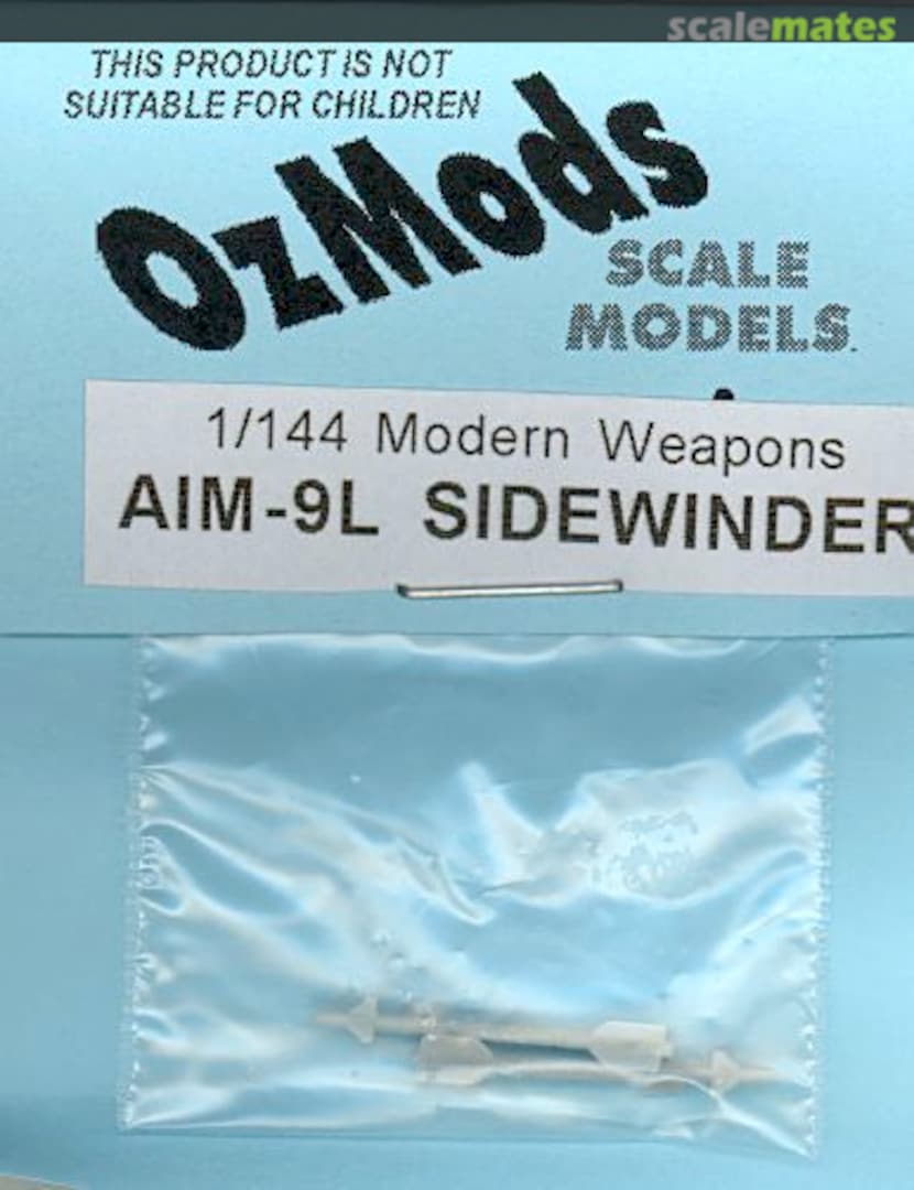 Boxart AIM-9L Sidewinder missile (2 per pack) 0ZCONV14403-3 OzMods