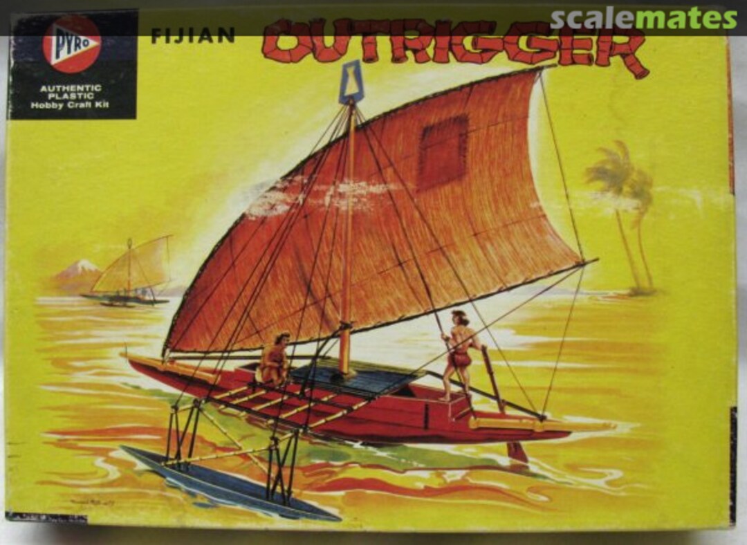 Boxart Fijian Outrigger 319-89 Pyro Boxart Fijian Outrigger 319-89 Pyro